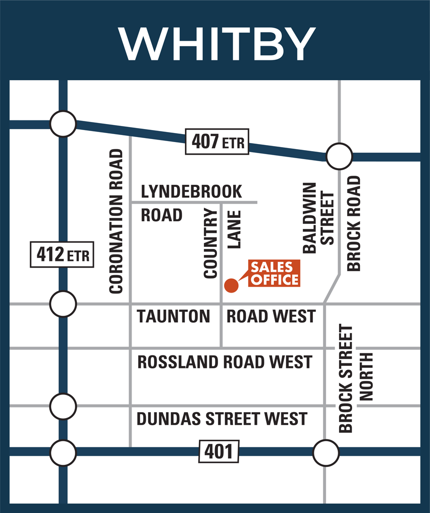 Country Lane Contact Map